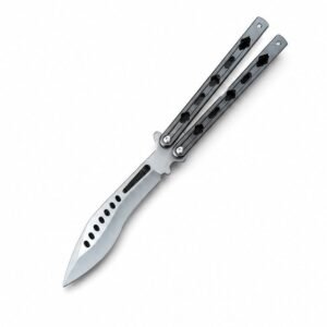Balisong-Trainermesser mit 9 gebogenen Klingen
