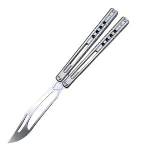 Heone-Titangriff-Orca-Killerwal-Übungsklinge-Butterfly-Fling-Messer