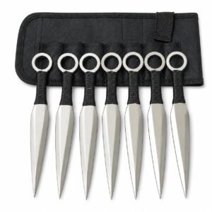 Deko-Kunai-Trainingsmesser YF013 – 1-teilig, Weiß