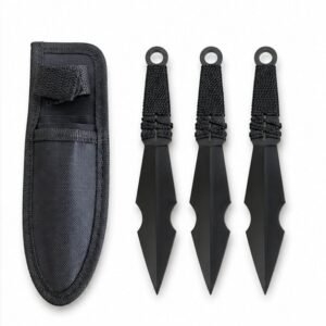 Wurfmesser-Trainingsset YF069 – 3-teilig, Schwarz
